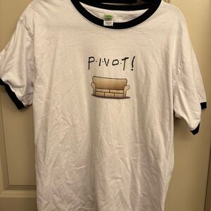 White friends pivot shirt